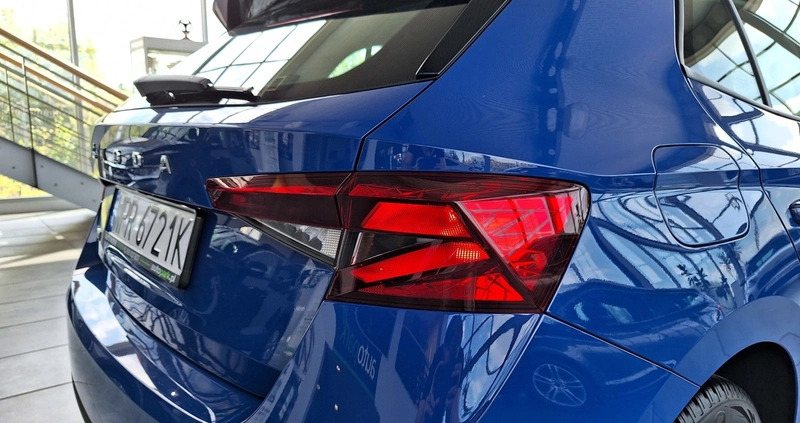 Skoda Fabia cena 66900 przebieg: 47213, rok produkcji 2022 z Węgrów małe 781